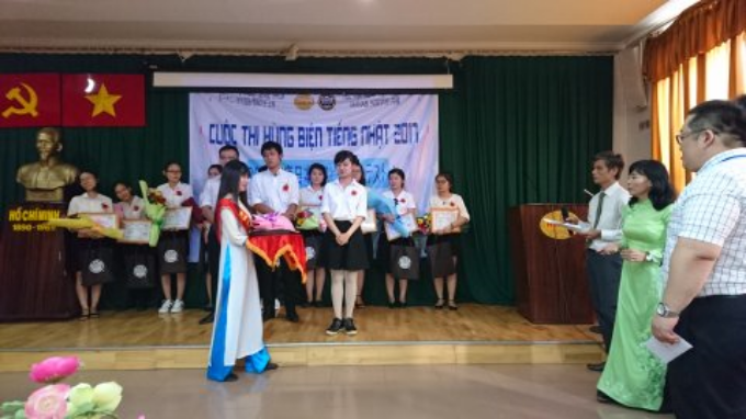 ベトナム 提携高校スピーチコンテスト